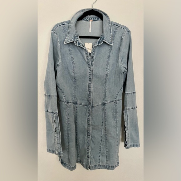 Free People Thea Mini Dress (M) - Picture 3 of 6